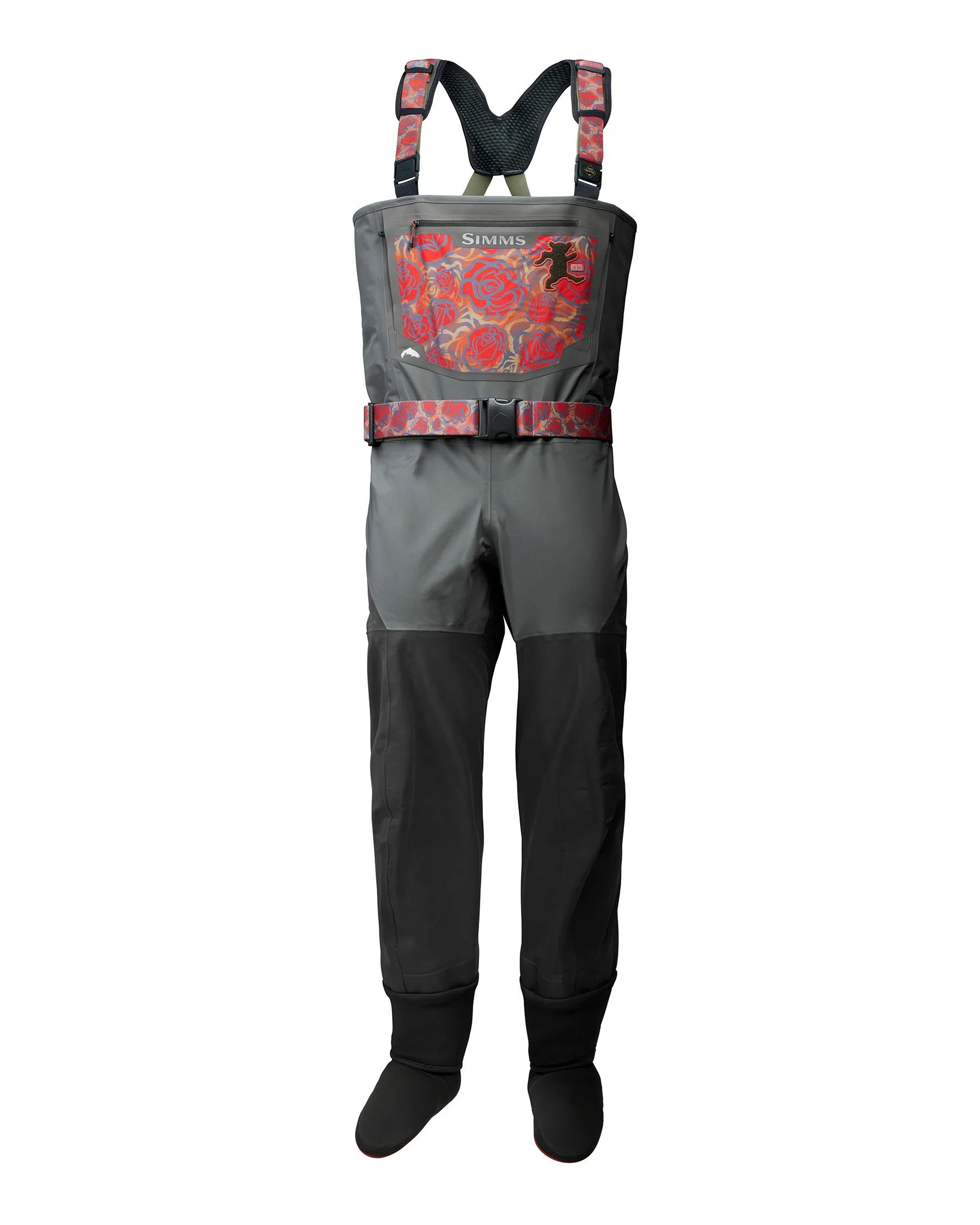 Men's Grateful Dead G3 Guide Waders Roses Edition - Image 4