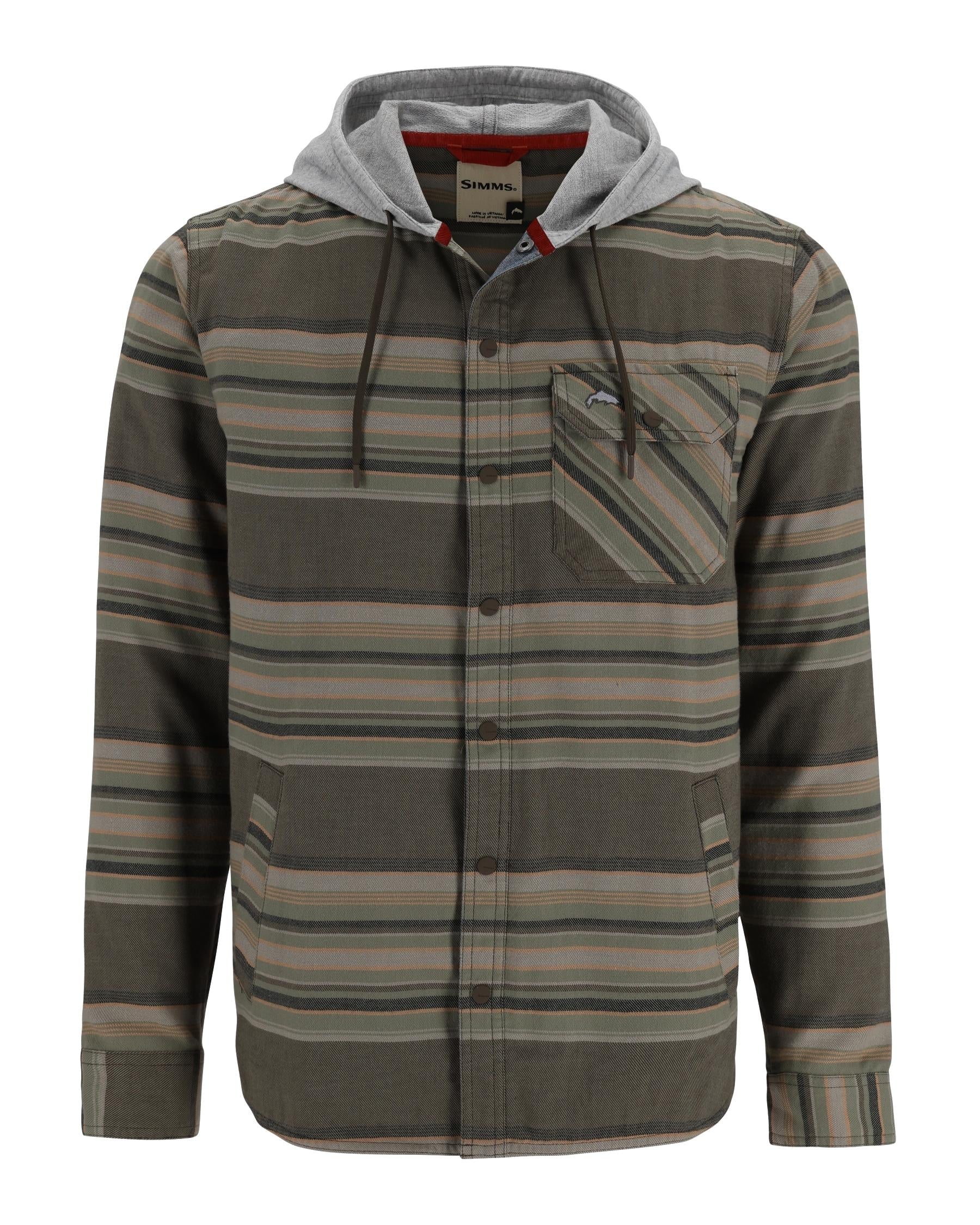 Men's Santee Flannel Hoody - Past Season - Image 4