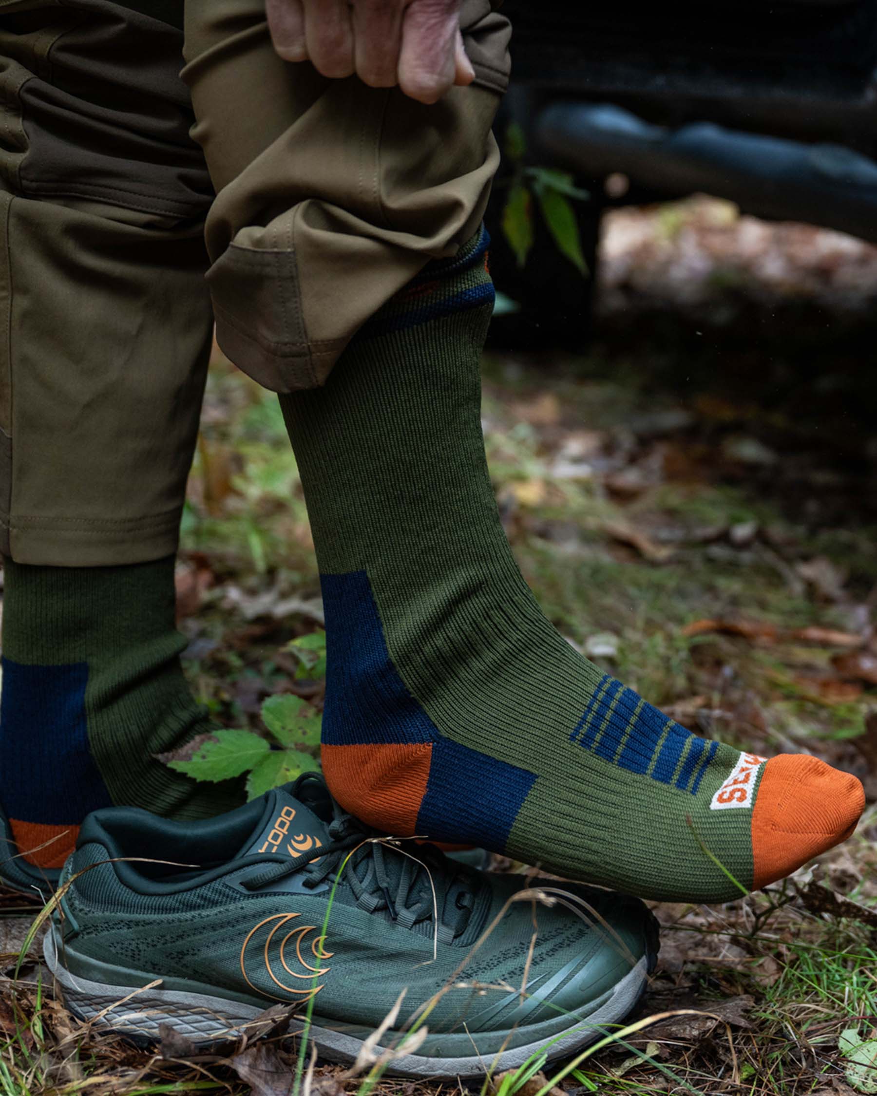 Simms x Sealskinz Rangeley Merino Waterproof Sock - Mid - Image 2